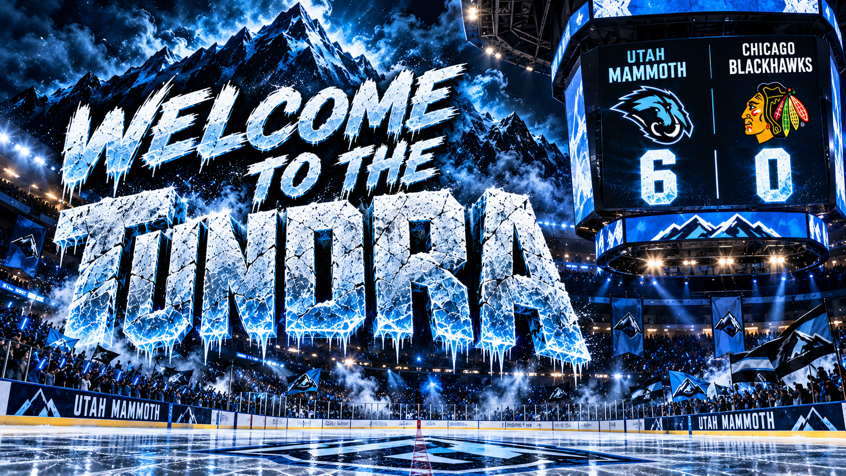Welcome to the Tundra cinematic lyric video artwork